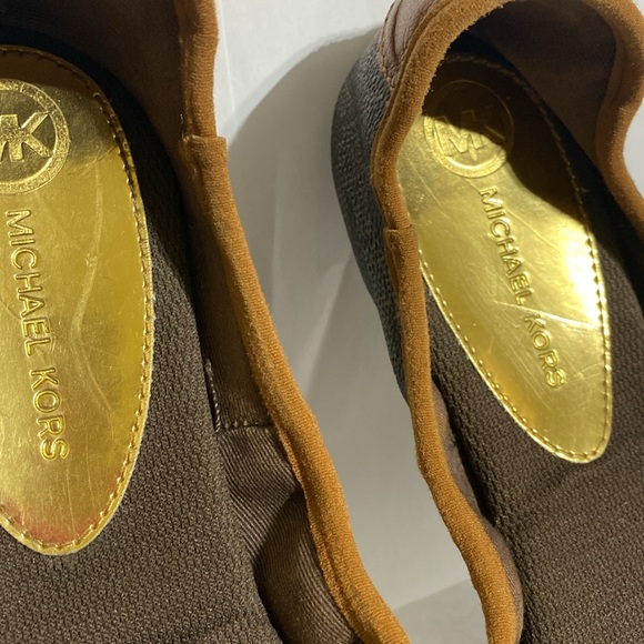 Michael Kors Juliette Ballet Flat in Brown Size 9 - Picture 9 of 9